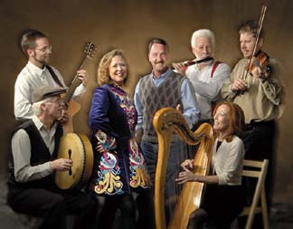 band members(L-R) Tom Davis (seated), Steve Steele, Judy Davis, James O'Shea, Larry Dulin, Debbie Norris (seated), Ted Jordan